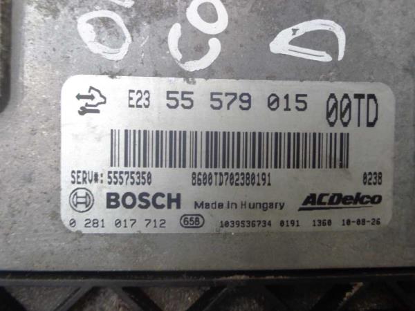 BOITIER ELECTRONIQUE OPEL CORSA D 1.3CDTI ( Z13DTE ) 00TD BOSH - Vue 2